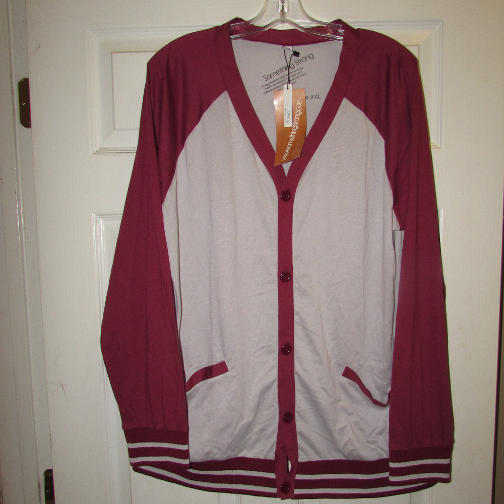 Something Strong Lightweight Sweater Jacket XXL